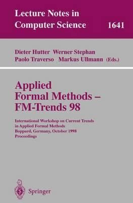 Applied Formal Methods 9783540664628 (Paperback)