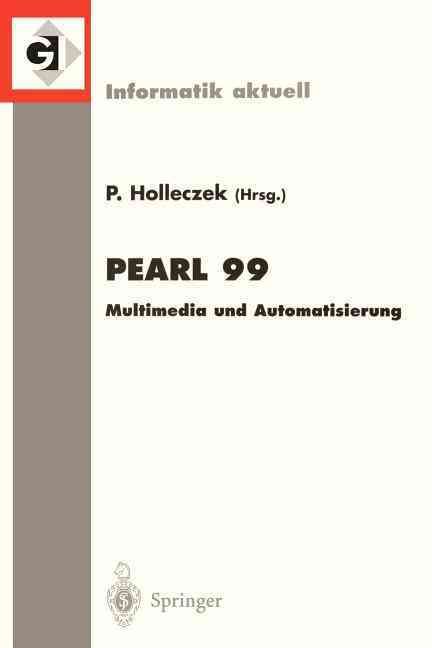 Pearl 99 By Peter Holleczek (editor) 9783540667001 (Paperback)