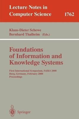 Foundations of Information and Knowledge Systems 9783540671008