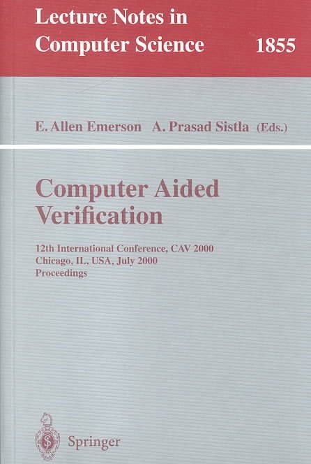 Computer Aided Verification 9783540677703 (Paperback)