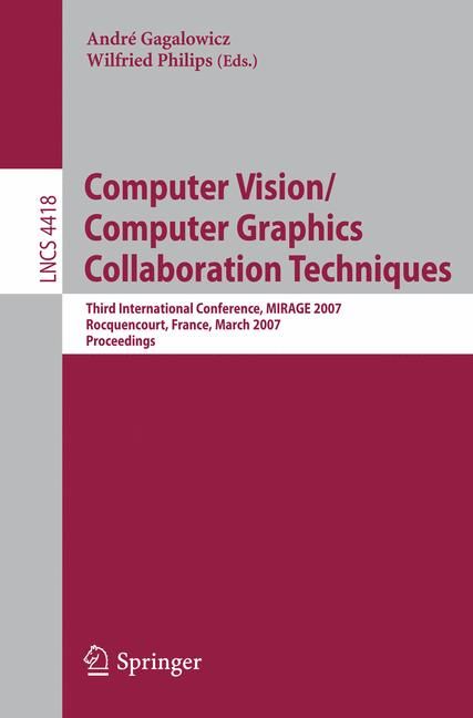 Computer Vision/computer Graphics Collaboration Techniques (Paperback)