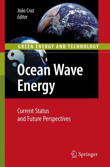 Ocean Wave Energy By João Cruz 9783540748946 (Hardback)