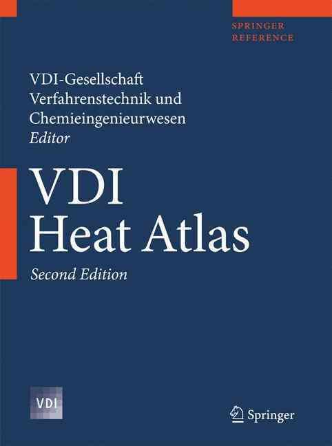 VDI Heat Atlas 9783540778769 (Paperback)
