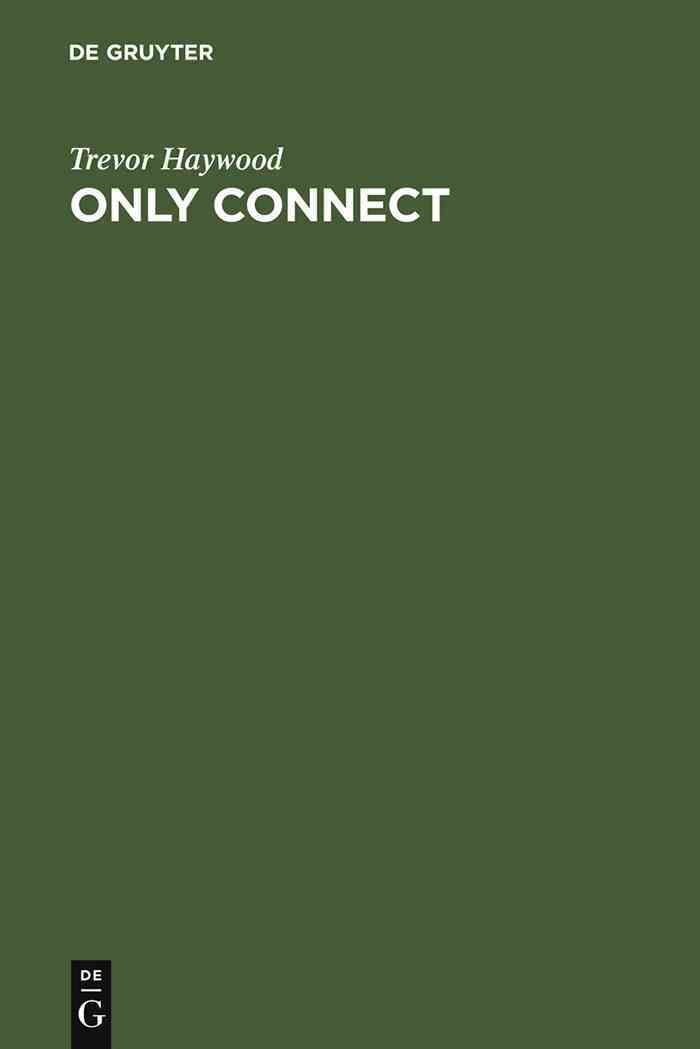 Only Connect By Haywood, Trevor 9783598115295 (Hardback)