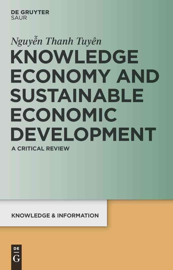 Knowledge Economy and Sustainable Economic Development 9783598251818