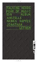 Lethem, J: Talking Heads - Fear Of Music 9783608503333 (Hardback)