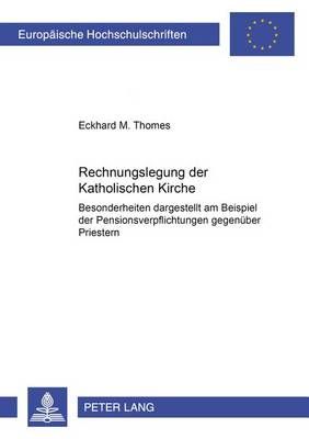 Rechnungslegung Der Katholischen Kirche By Eckhard M Thomes