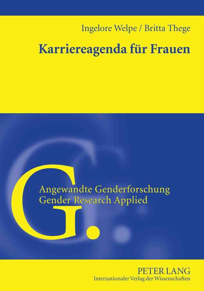 Karriereagenda Für Frauen By Ingelore Welpe, Britta Thege (Paperback)