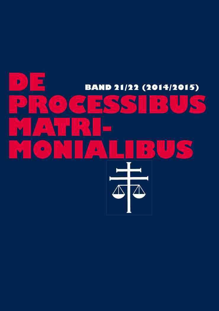 De Processibus Matrimonialibus 9783631672532 (Paperback)