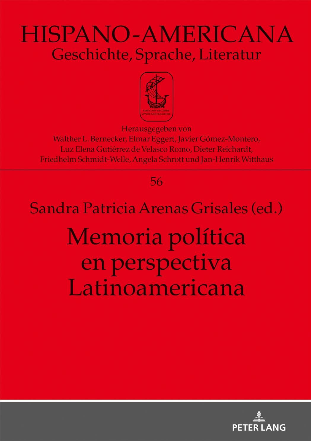 Memoria Política En Perspectiva Latinoamericana 9783631744536