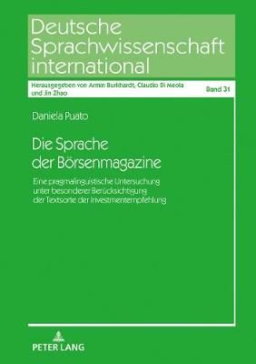 Die Sprache Der Boersenmagazine 9783631794449 (Hardback)