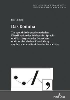 Das Komma By Ilka Lemke 9783631811146 (Hardback)