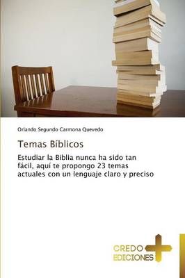 Temas Biblicos By Carmona Quevedo Orlando Segundo 9783639521009