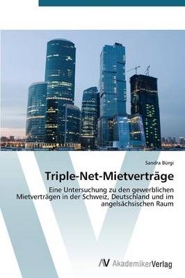 Triple-Net-Mietvertrage By Burgi Sandra 9783639720778 (Paperback)