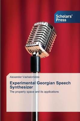 Experimental Georgian Speech Synthesizer By Vashalomidze Alexander