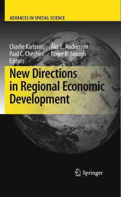 New Directions in Regional Economic Development By Charlie Karlsson