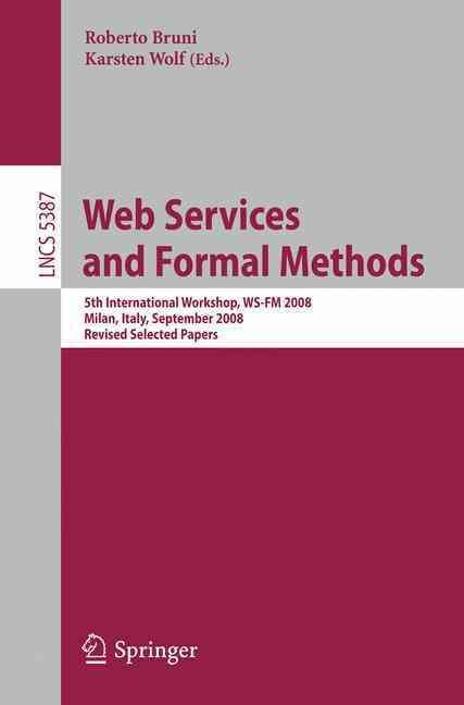 Web Services and Formal Methods Programming and Software Engineering