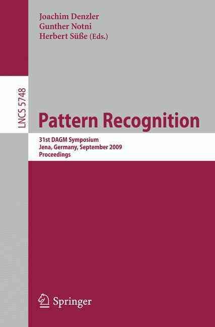 Pattern Recognition Image Processing, Computer Vision, Pattern Recognition, and Graphics