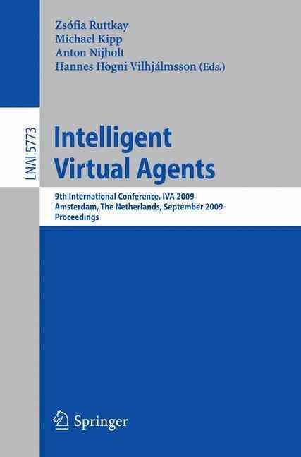 Intelligent Virtual Agents By IVA (Conference), Zsófia Ruttkay