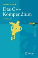 Das C++ Kompendium By Gilbert Brands 9783642047862 (Paperback)