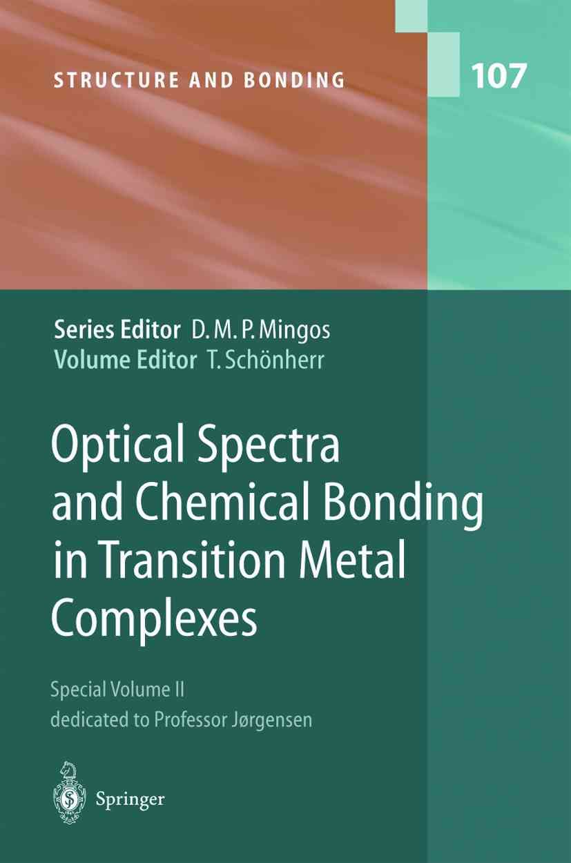 Optical Spectra and Chemical Bonding in Transition Metal Complexes