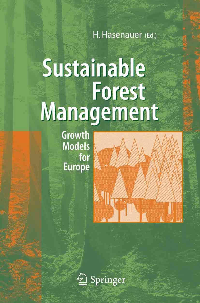 Sustainable Forest Management By H. Hasenauer 9783642065514
