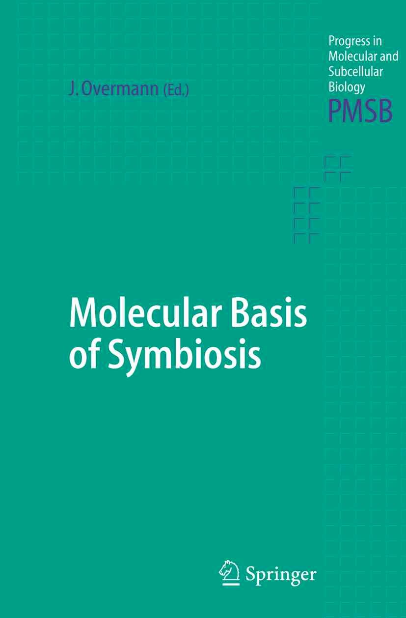 Molecular Basis of Symbiosis By Overmann, Jorg 9783642066467