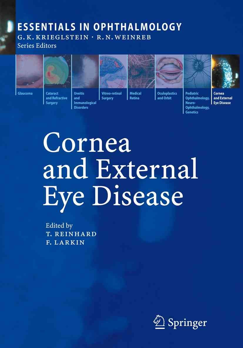 Cornea and External Eye Disease 9783642070235 (Paperback)