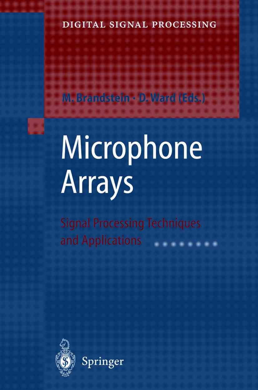Microphone Arrays By Michael Brandstein, Darren Ward 9783642075476