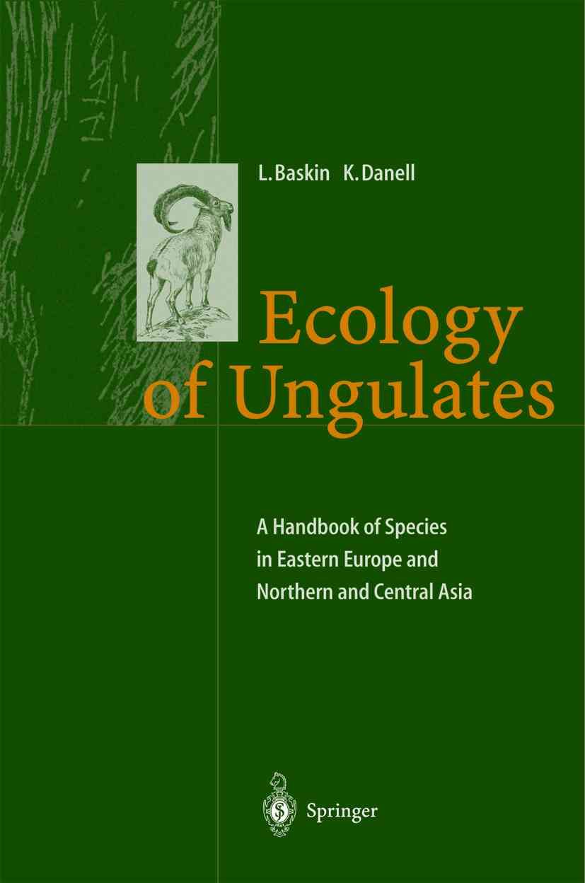 Ecology of Ungulates By Leonid Baskin 9783642078521 (Paperback)