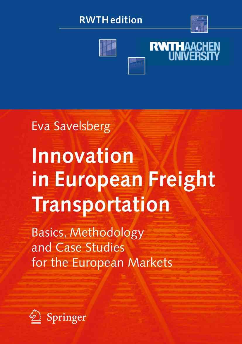 Innovation in European Freight Transportation 9783642095979