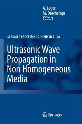 Ultrasonic Wave Propagation in Non Homogeneous Media 9783642100345
