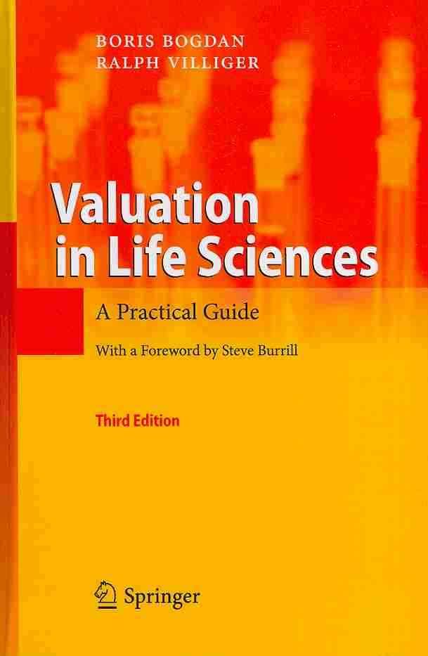Valuation in Life Sciences By Boris Bogdan, Ralph Villiger (Hardback)