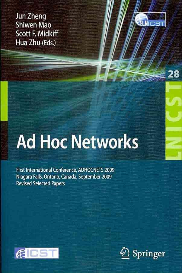 Ad Hoc Networks 9783642117220 (Paperback)