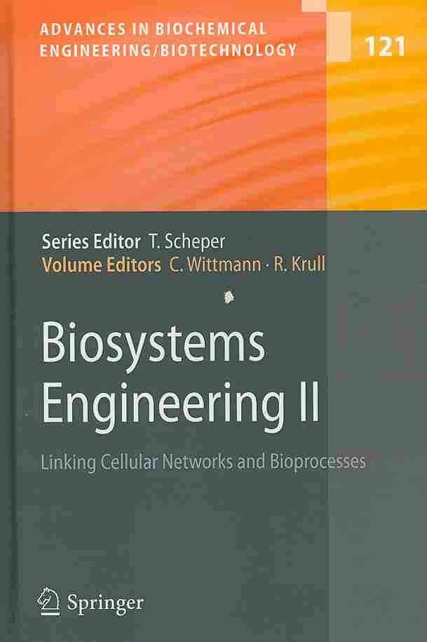 Biosystems Engineering II 9783642138652 (Hardback)