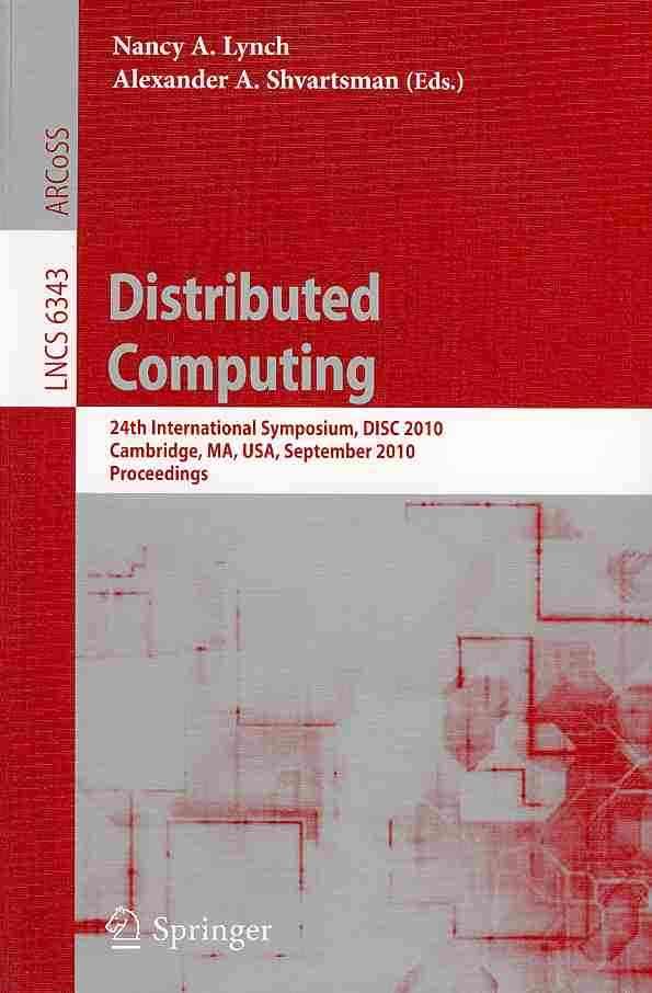 Distributed Computing Theoretical Computer Science and General Issues