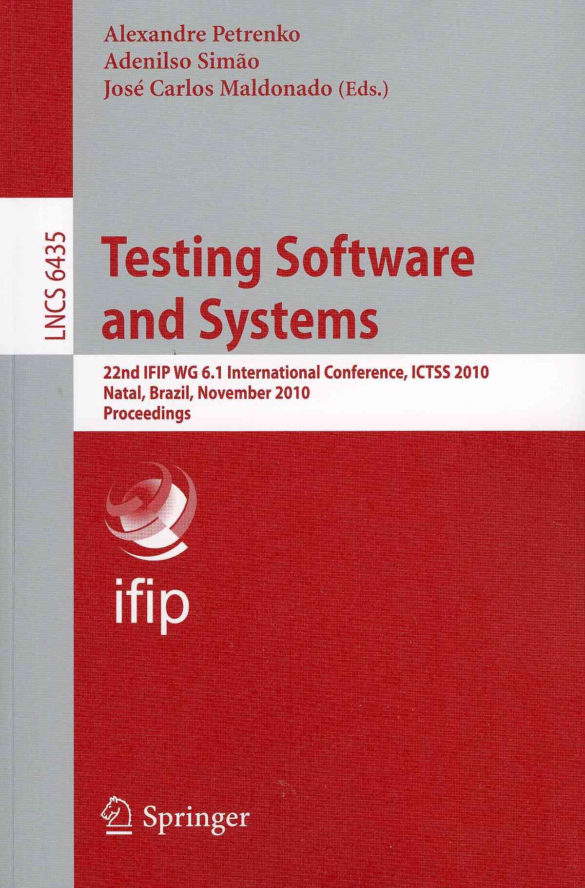 Testing Software and Systems Programming and Software Engineering