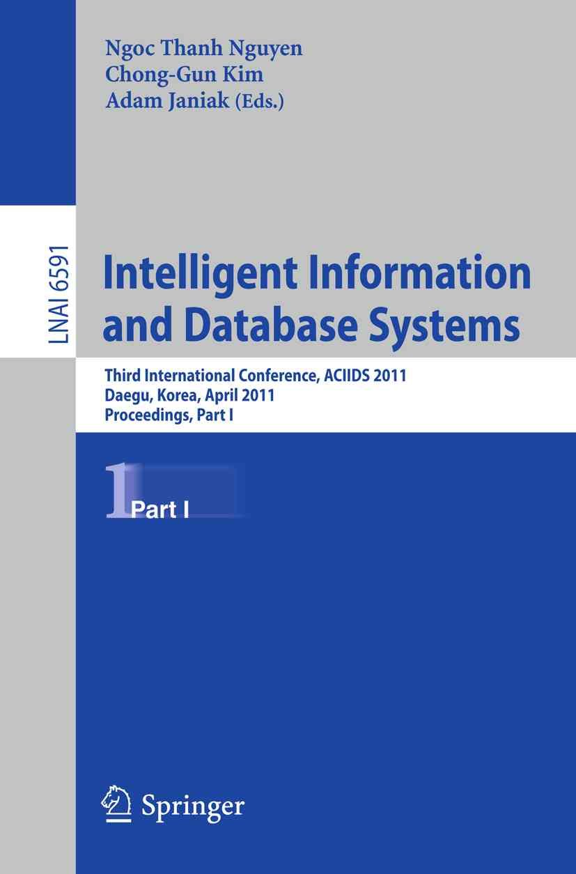 Intelligent Information and Database Systems 9783642200380 (Paperback)