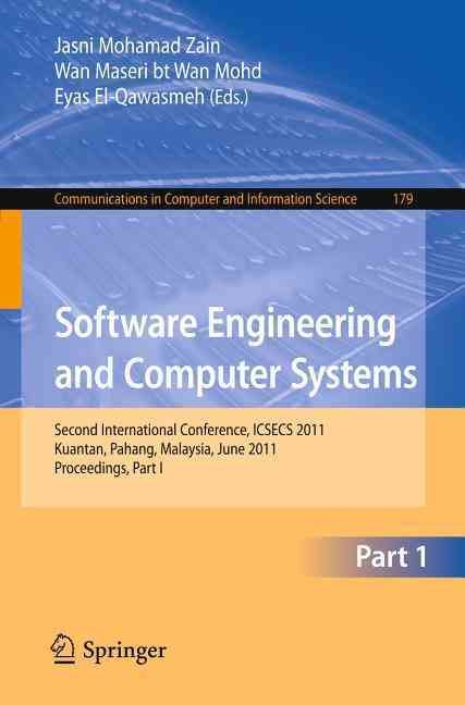 Software Engineering and Computer Systems 9783642221699 (Paperback)