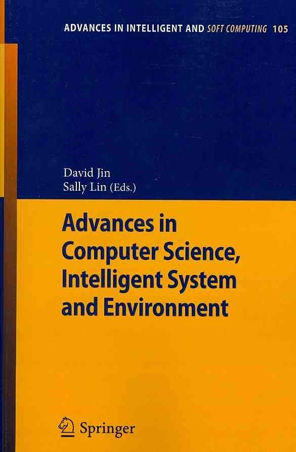 Advances in Computer Science, Intelligent Systems and Environment. Volume 2