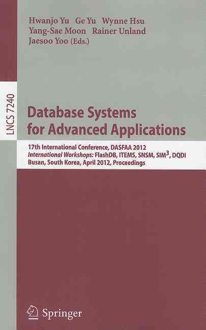 Database Systems for Advanced Applications 9783642290220 (Paperback)