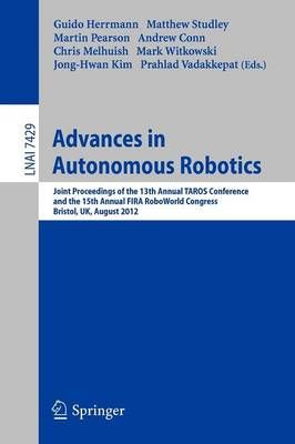 Advances in Autonomous Robotics 9783642325267 (Paperback)