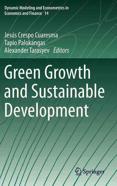 Green Growth and Sustainable Development By Crespo Cuaresma, Jesús