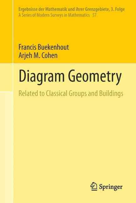Diagram Geometry : Related to Classical Groups and Buildings