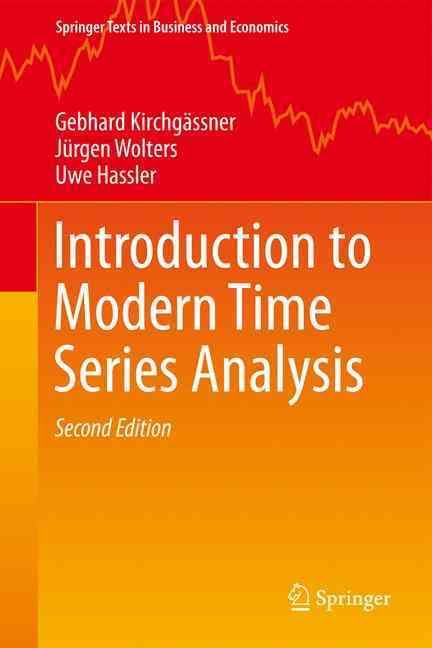 Introduction to Modern Time Series Analysis 9783642440298 (Paperback)