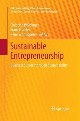 Sustainable Entrepreneurship 9783642446924 (Paperback)