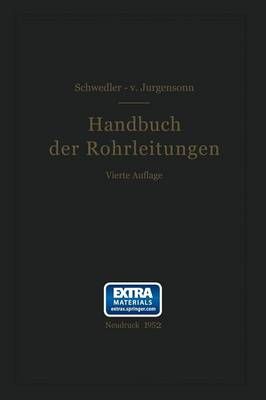 Handbuch Der Rohrleitungen 9783642531026 (Paperback)
