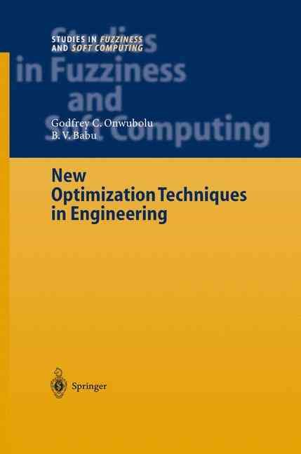 New Optimization Techniques in Engineering 9783642535628 (Paperback)