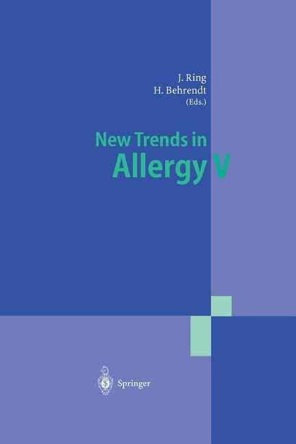 New Trends in Allergy V 9783642627682 (Paperback)