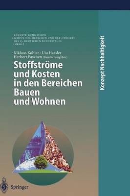 Stoffströme Und Kosten in Den Bereichen Bauen Und Wohnen (Paperback)
